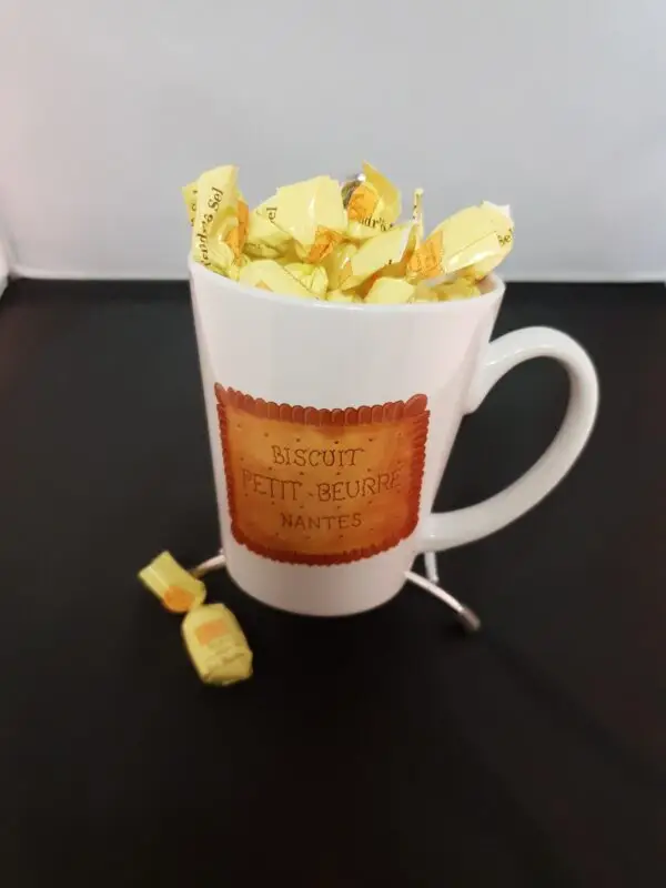 Mug Petit beurre garni de Tendr'ôsel 100g