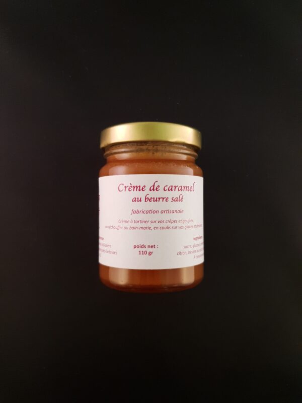 Crème de caramel au beurre salé 110g