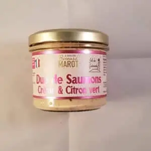 Duo de saumons crème et citron vert