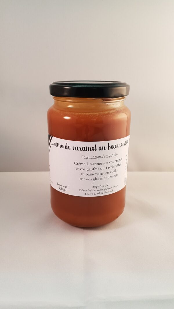 Crème de caramel au beurre salé de Guérande 400g