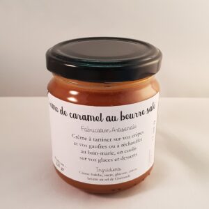 Crème de caramel au beurre salé de Guérande 225g