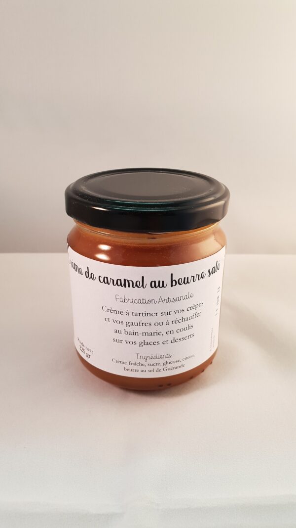 Crème de caramel au beurre salé de Guérande 225g