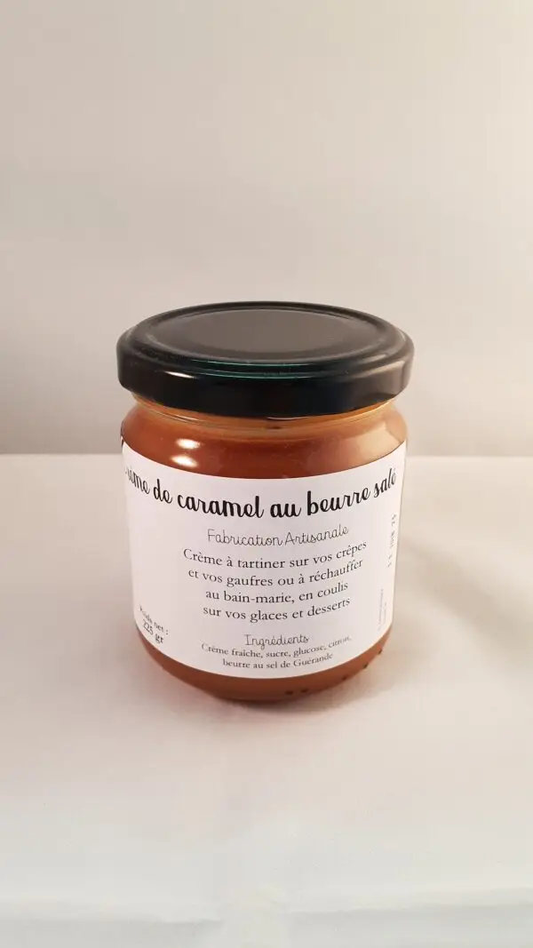 Crème de caramel au beurre salé de Guérande 225g