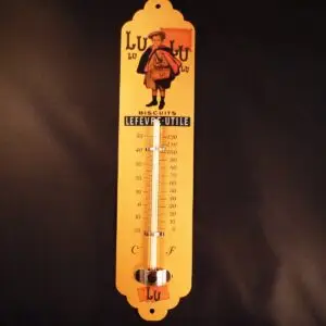 Thermomètre en métal Petit Ecolier LU®