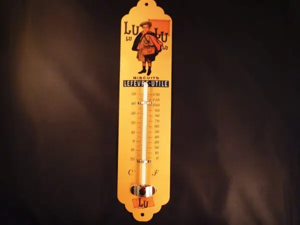 Thermomètre en métal Petit Ecolier LU®