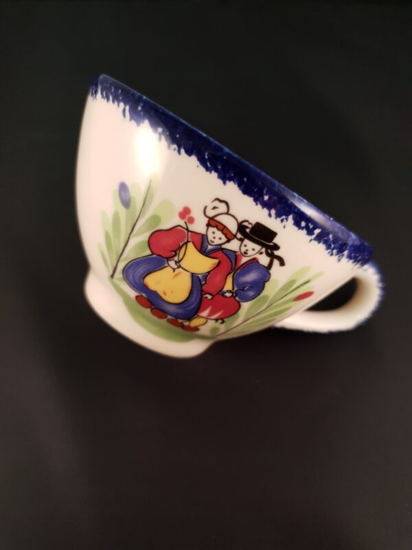 Bolée à cidre couple breton Faïencerie de Pornic