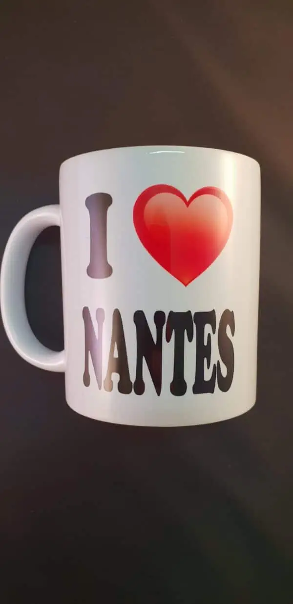 Mug "I love Nantes"