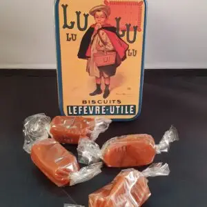 Caramels au beurre salé de Guérande, boîte de poche LU ®