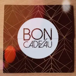 CARTE CADEAUX DE 20 EUROS