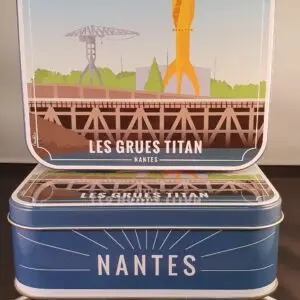Boîte la grue jaune Titan