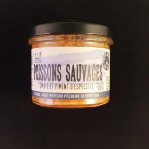 Poissons sauvages tomates piment d'Espelette