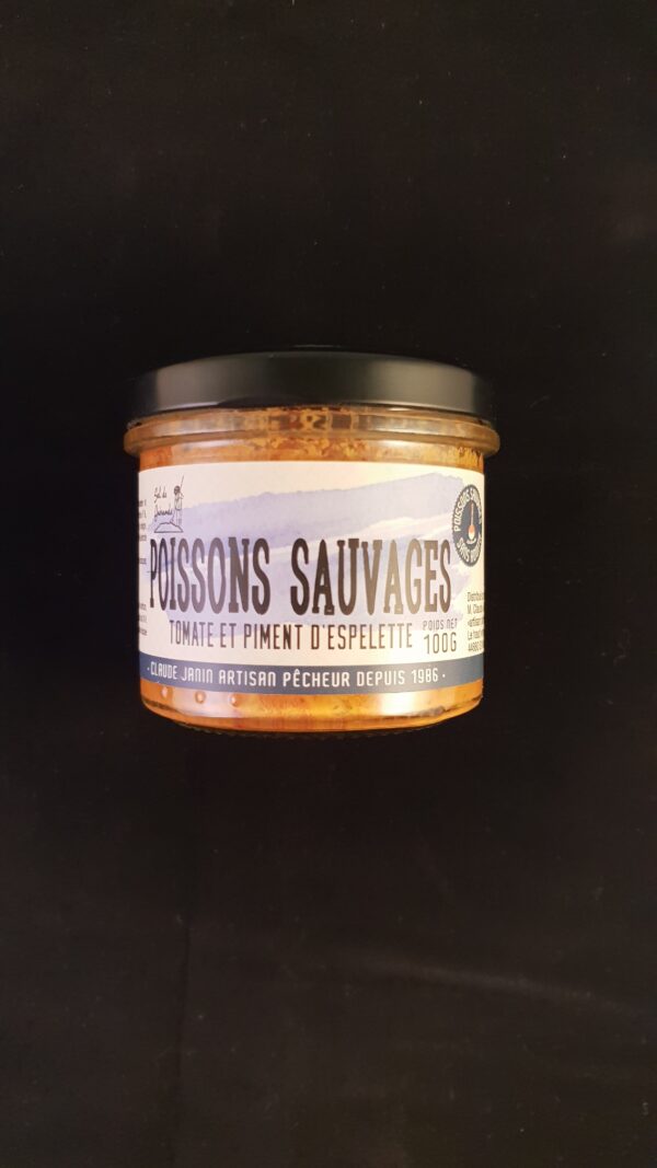 Poissons sauvages tomates piment d'Espelette