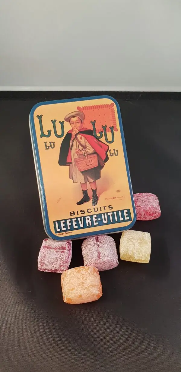 La Rigolette nantaise, boîte comptoir Petit Ecolier LU®