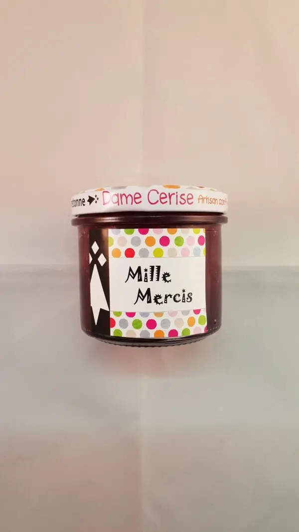 Confiture Mille mercis Dame cerise