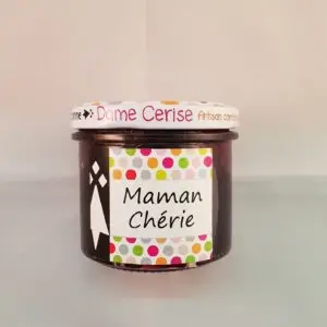 Confiture Maman chérie Dame Cerise