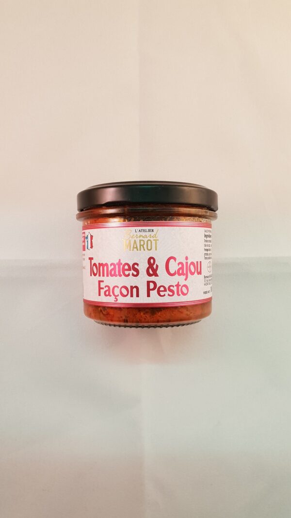 Tartinable de tomates et noix de cajou