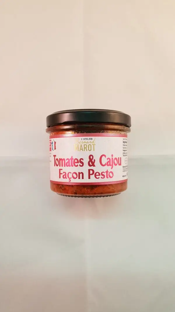 Tartinable de tomates et noix de cajou