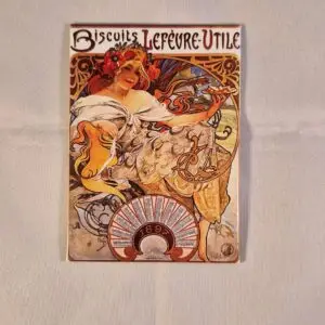Magnet Biscuits Lefèvre-Utile de Mucha®