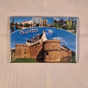 Magnet 4 vues de Nantes