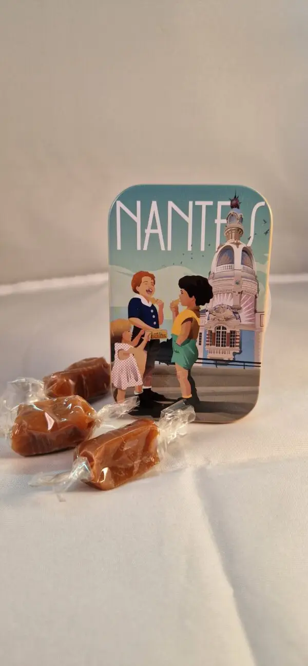 Caramels au beurre salé de Guérande boîte comptoir Tour LU®