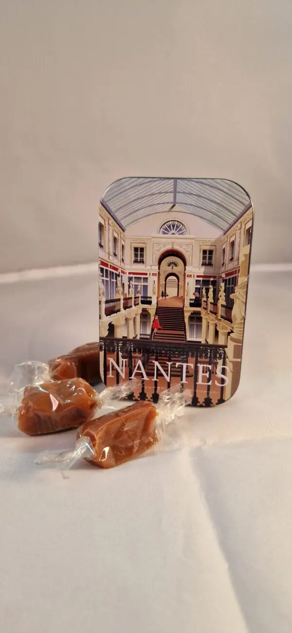 Caramels au beurre salé de Guérande boîte Passage Pommeraye