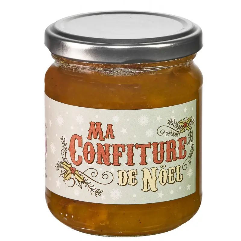 Confiture de Noël Pommes, poires