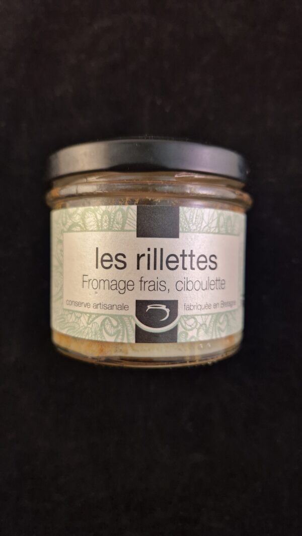Rillettes de porc au fromage frais et ciboulette