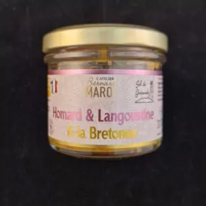 Terrine homard et langoustine à la bretonne