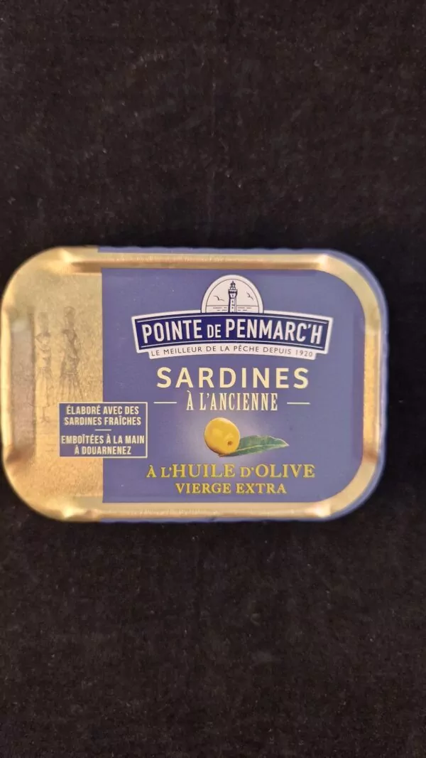 Sardines à l'huile d'olive vierge extra