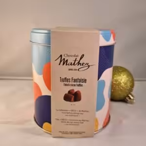 Truffes nature boîtes métal 250g POP