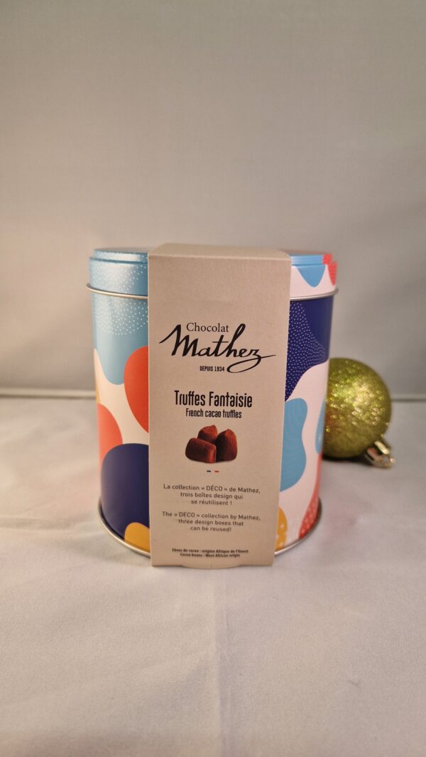 Truffes nature boîtes métal 250g POP