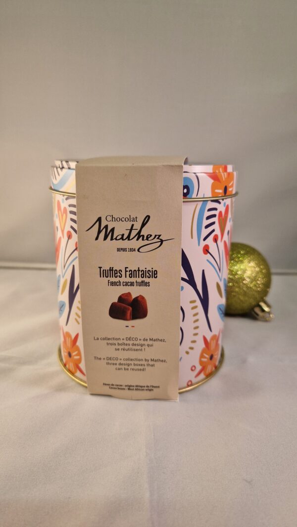 Truffes nature boîte métal 250g Mexico