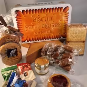 Boîte Nantes aquarelle gourmande