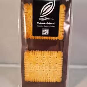 Tablette chocolat noir Petit beurre à la Fleur de sel de Guérande