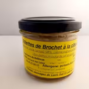 Rillettes de Poisson de Loire, Brochet à la Ciboulette