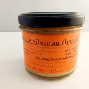 Rillettes de Poisson de Loire, Silure au chorizo