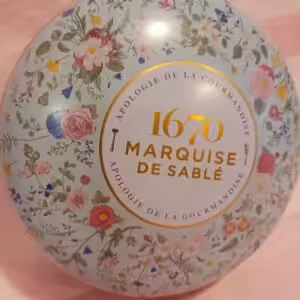 "Ecrin Bouquet Sauvage" aux biscuits Marquise de Sablé