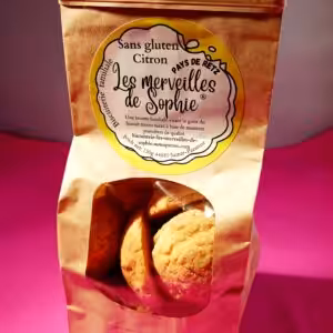 Biscuits sans gluten LES MERVEILLES DE SOPHIE au citron