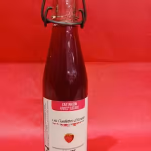 Sirop de Fraise artisanal local