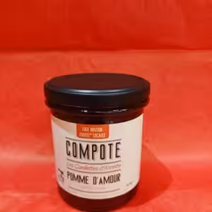 Compote "Pomme d'Amour" artisanale